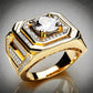 Special KVJ design Gold Diamond Ring