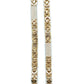 Gold Diamond Flat Byzantine Chain