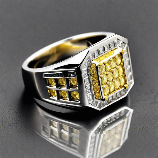 Special KVJ Design Diamond Ring
