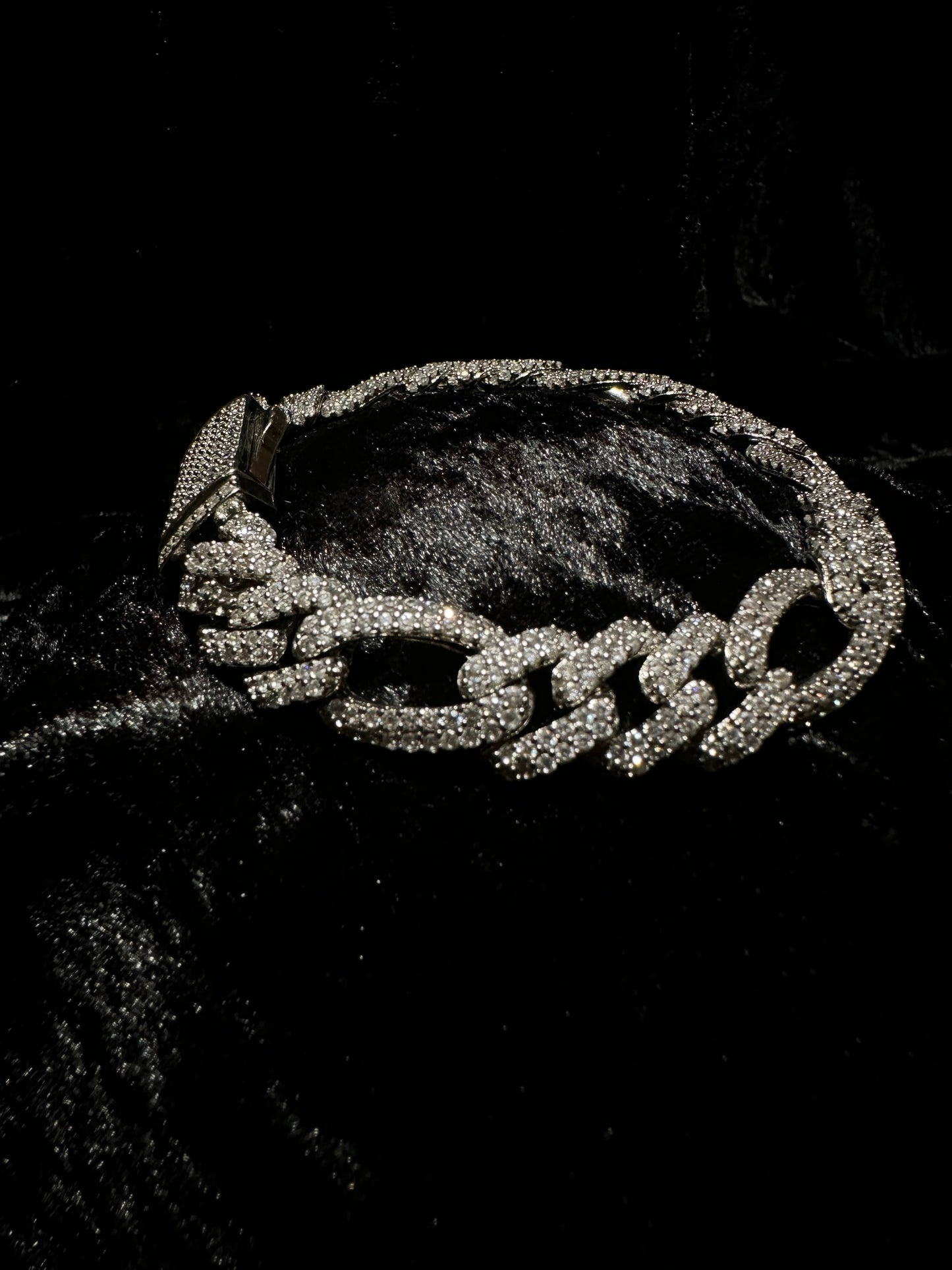 Silver Figaro Bracelet