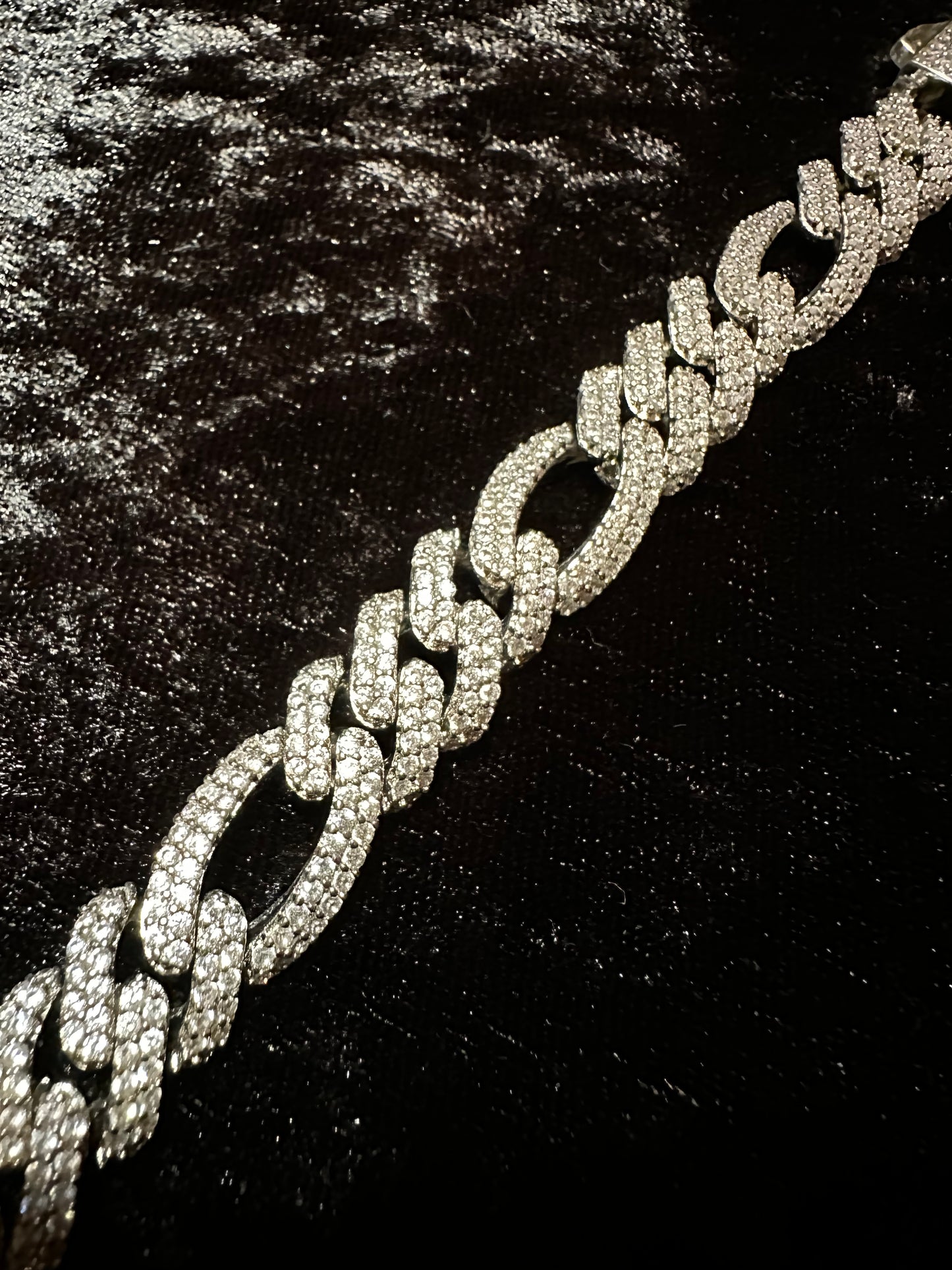 Silver Figaro Bracelet