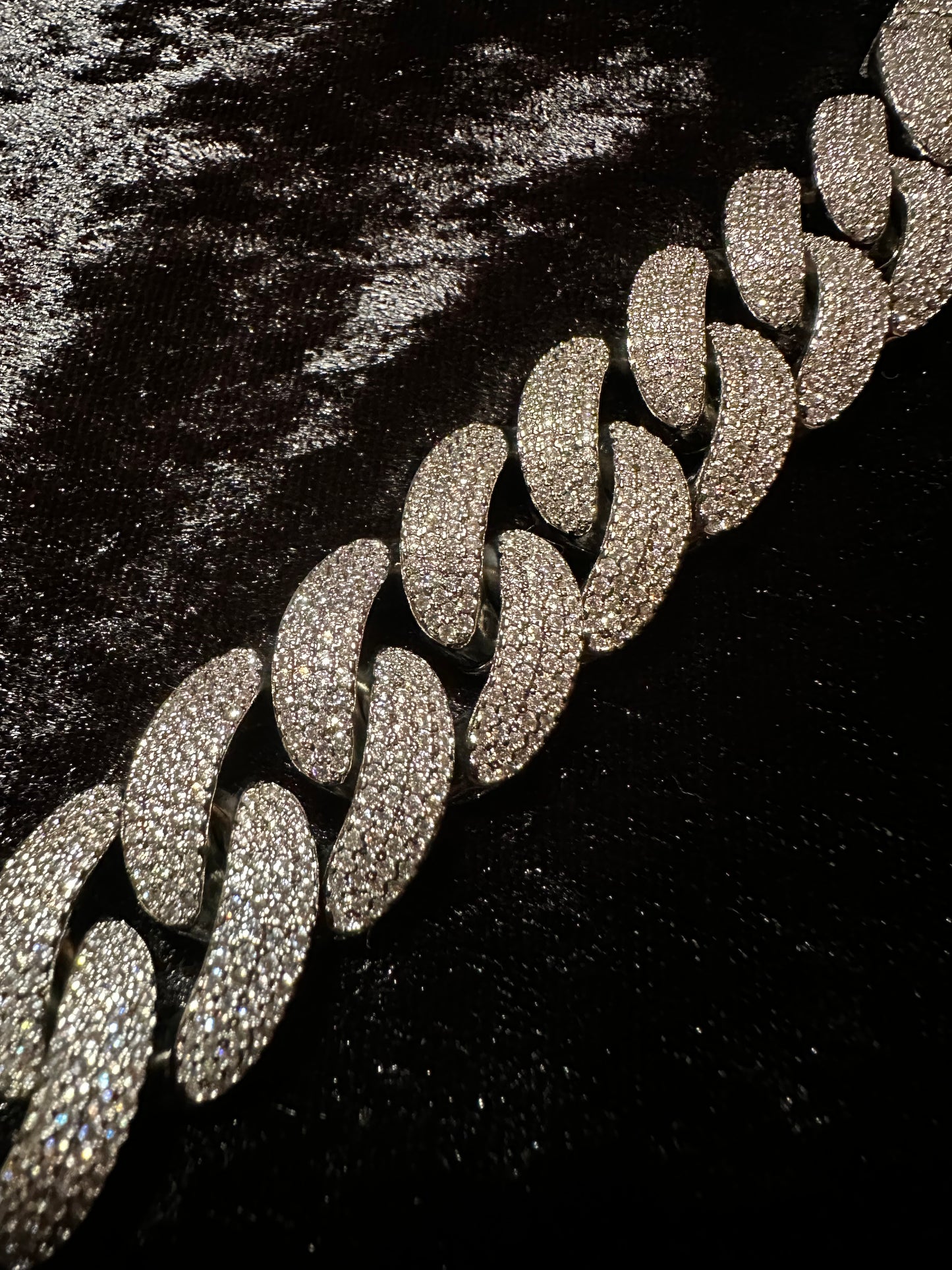 20mm Silver Bracelet Moissanites