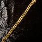 Gold Plated Silver Cross Bracelet with Natural Diamonds