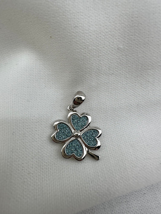 Silver Clover Pendant