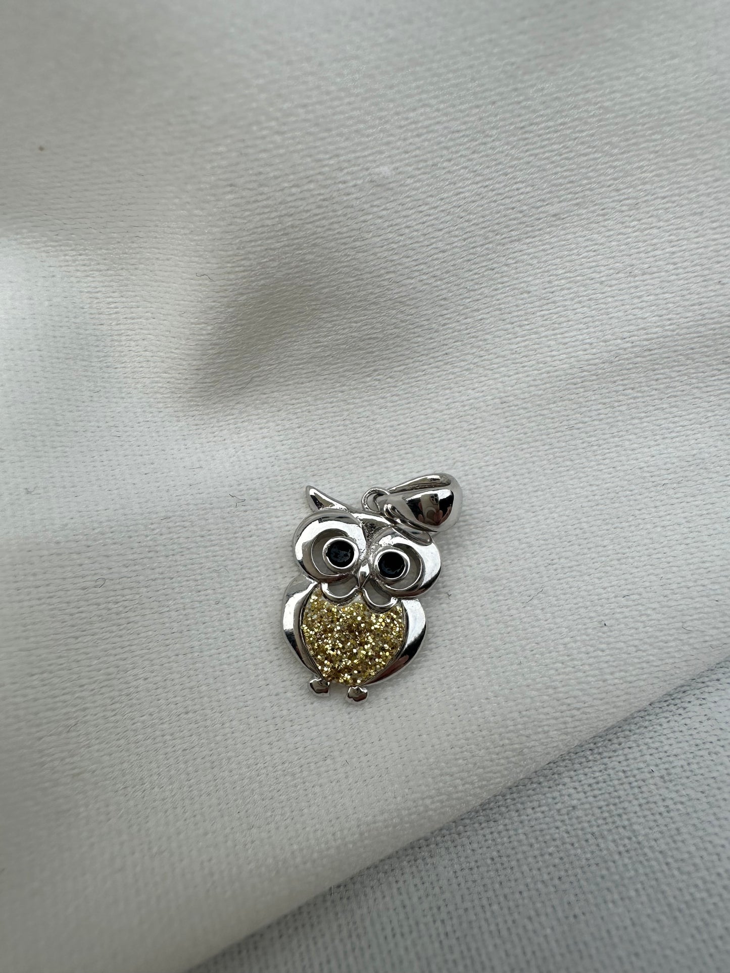 Silver Owl Pendant