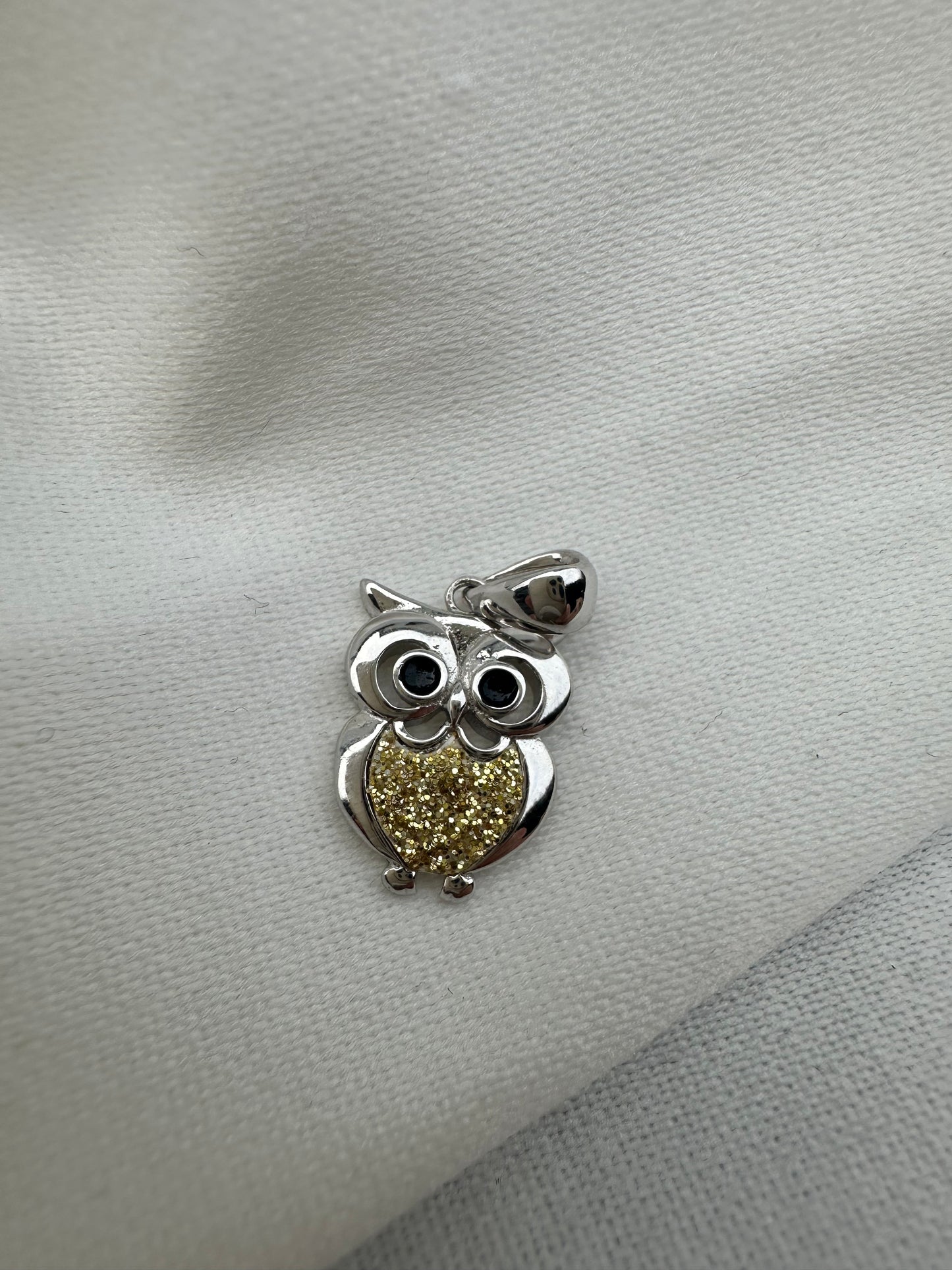 Silver Owl Pendant