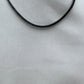 Silver Black Tennis Chain 3MM 45CM