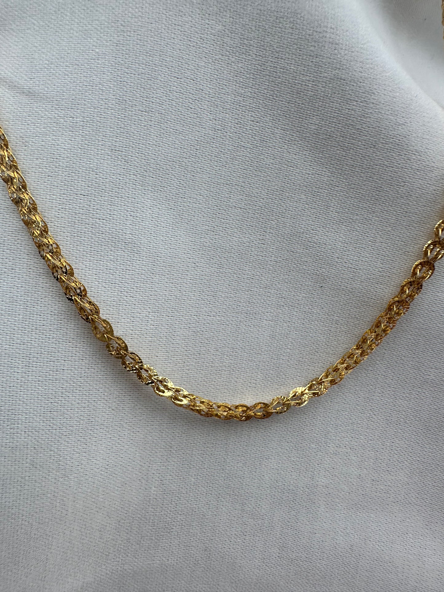 Silver Gold Plated Necklace