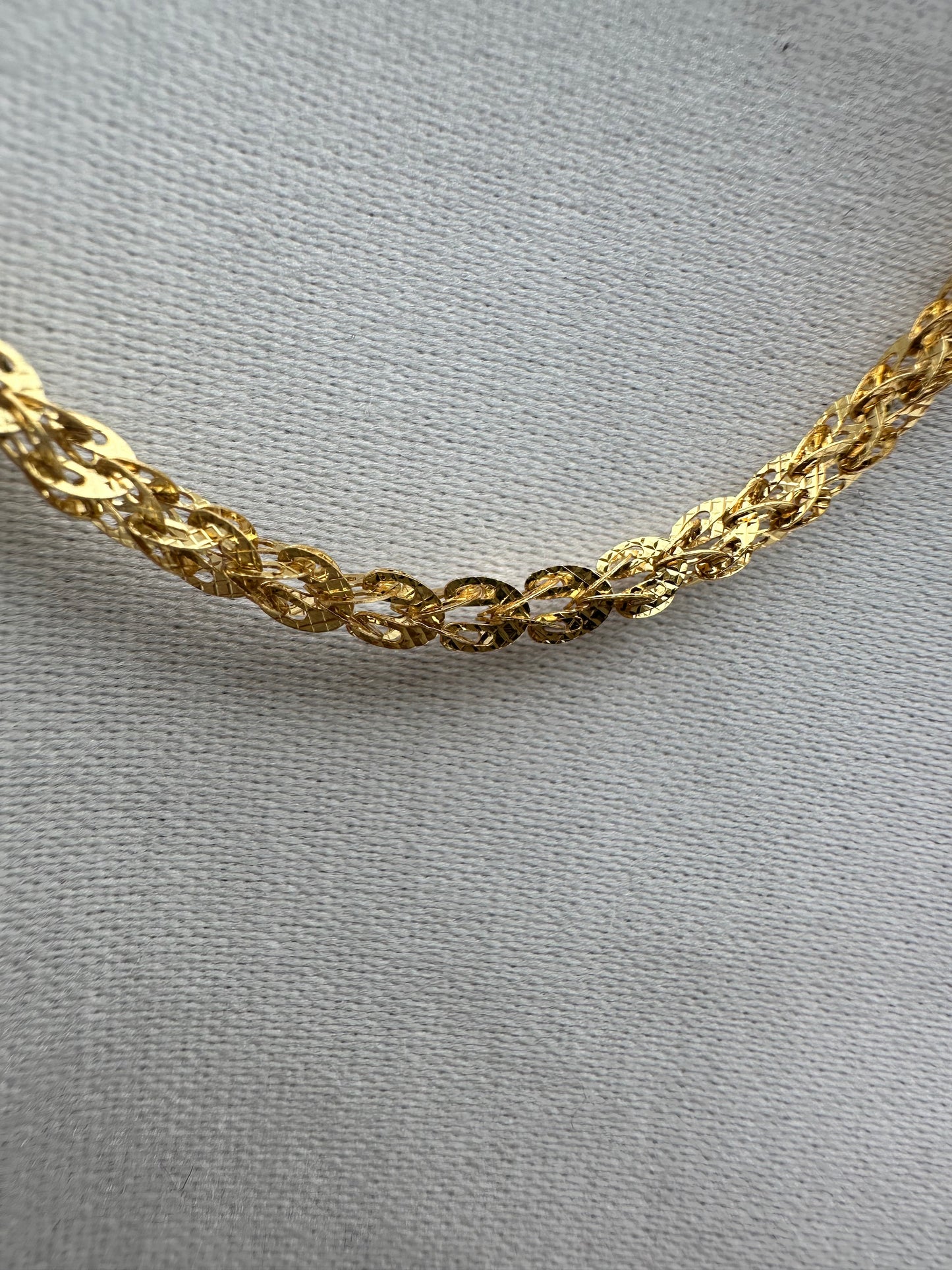 Silver Gold Plated Necklace