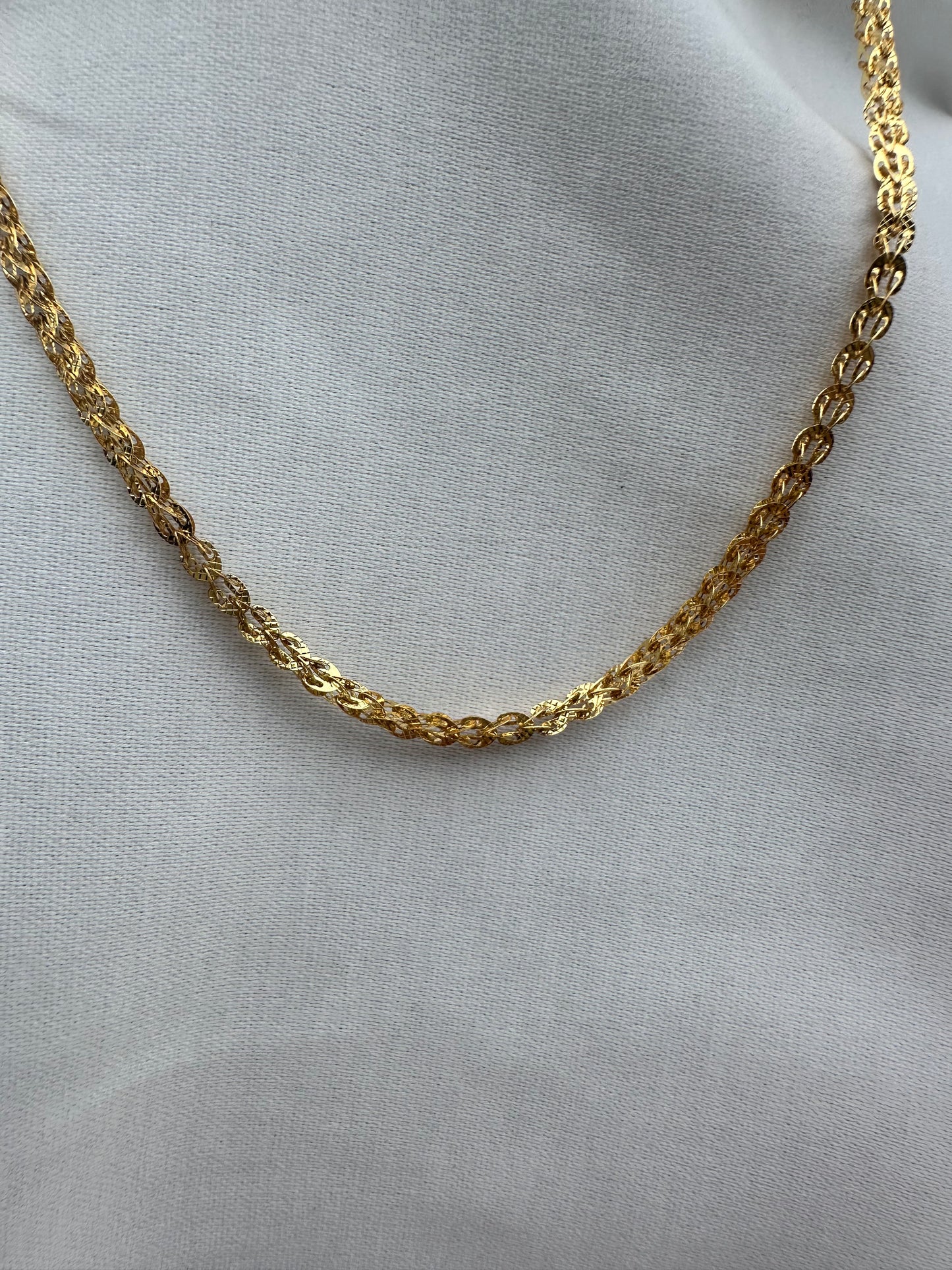 Silver Gold Plated Necklace