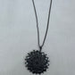 Silver Black Necklace