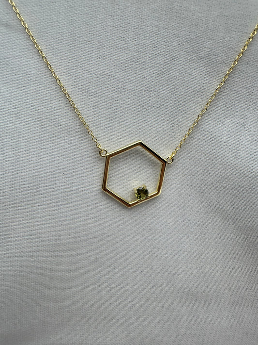 Silver Gold Plated Necklace