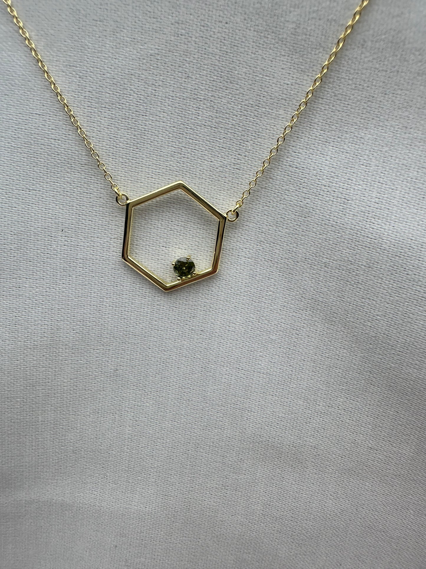 Silver Gold Plated Necklace