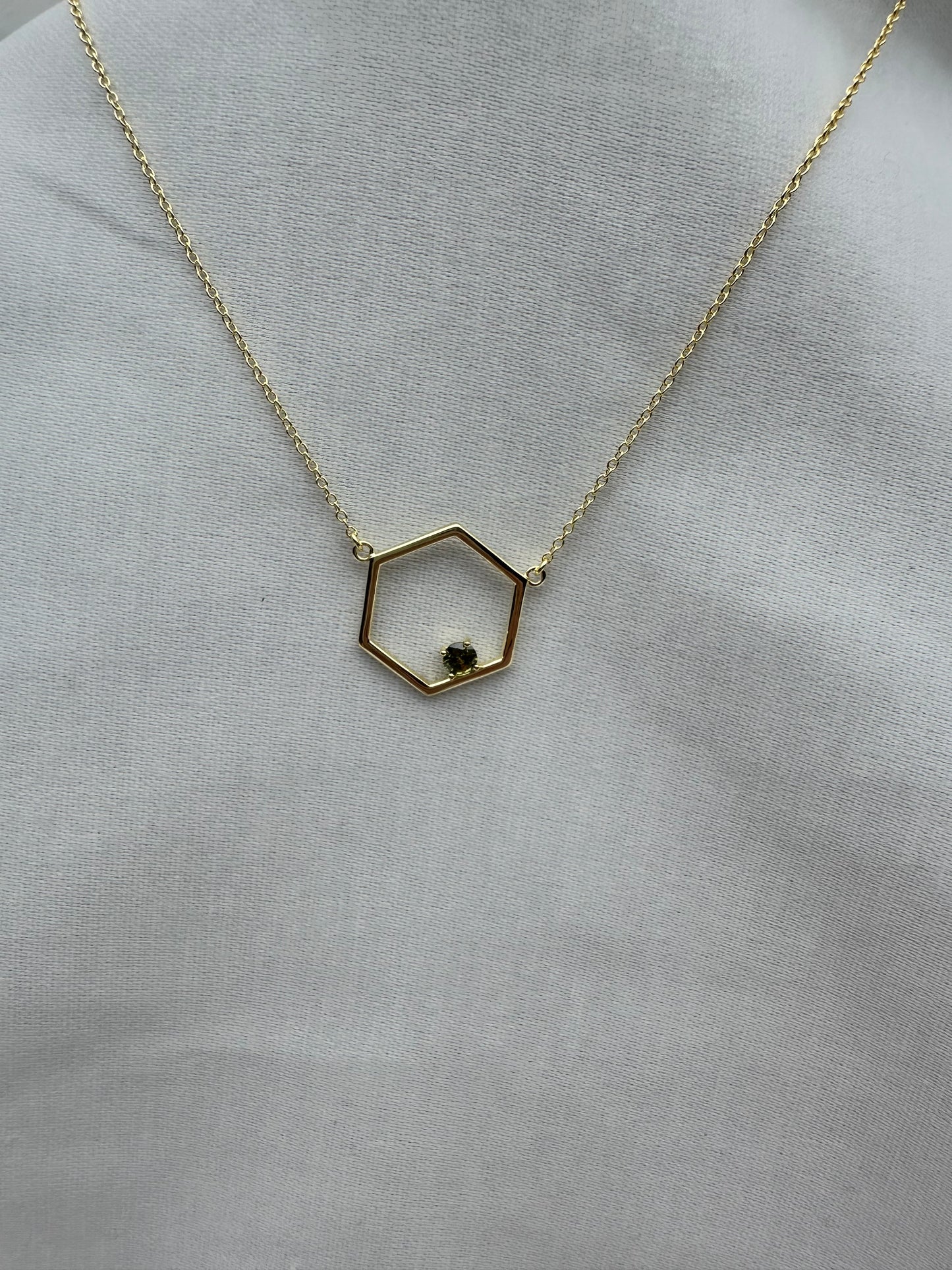 Silver Gold Plated Necklace