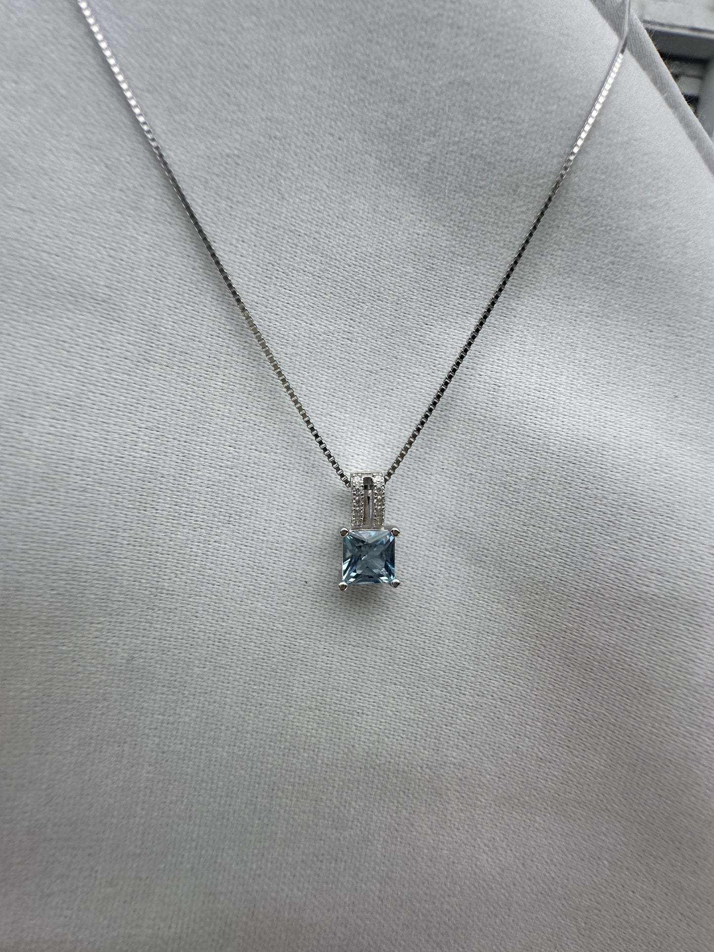 Silver MF Necklace