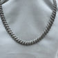 Silver Cuban Link Chain 10mm 50cm