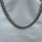 Silver Cuban Link Chain 10mm 50cm