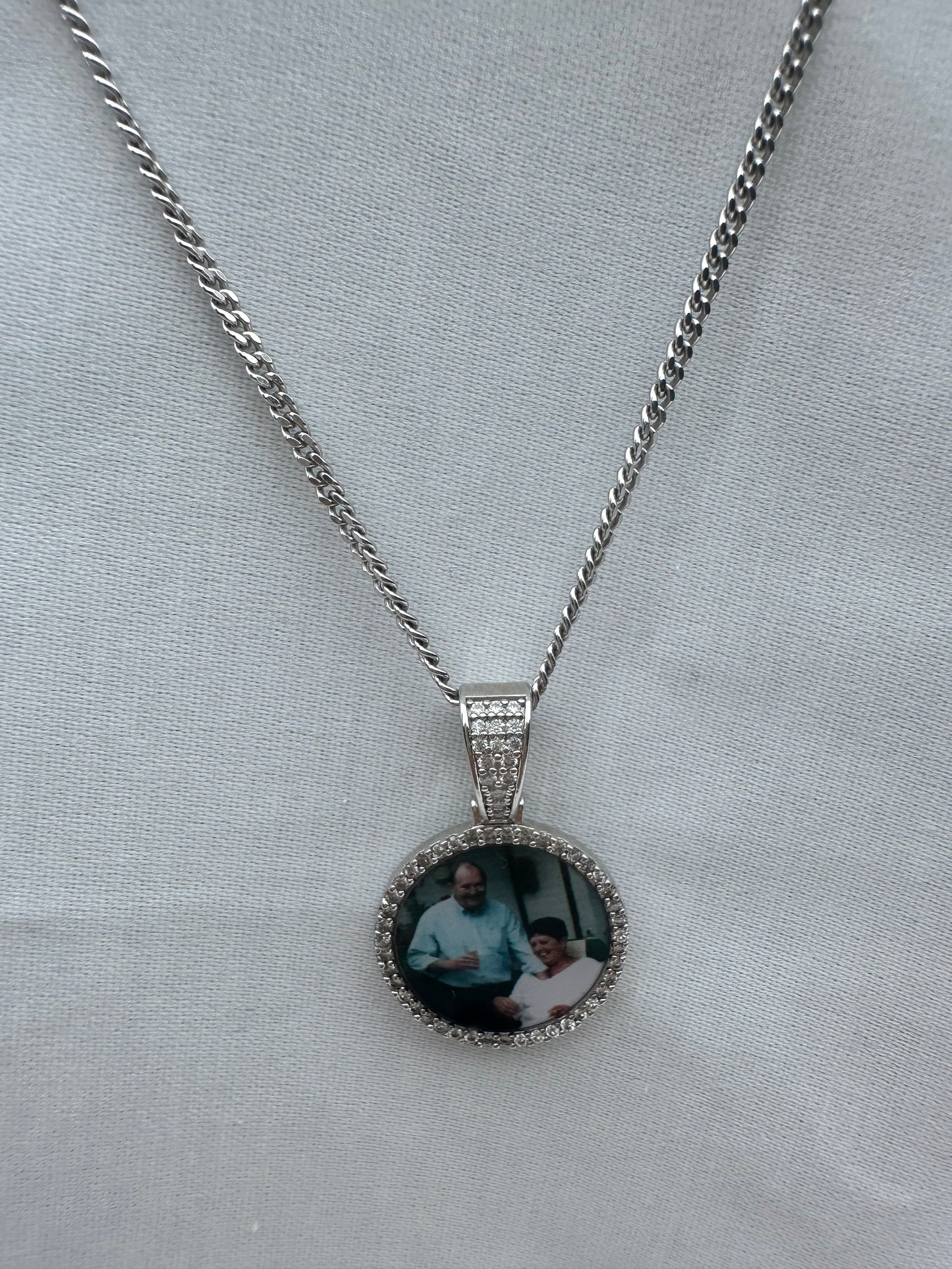 Memory Pendant Chain Silver