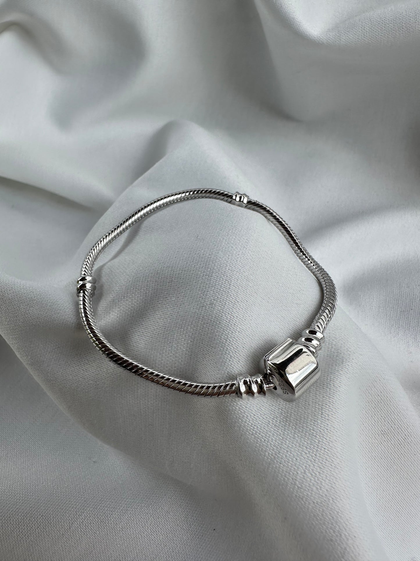 Silver Solid Bracelet