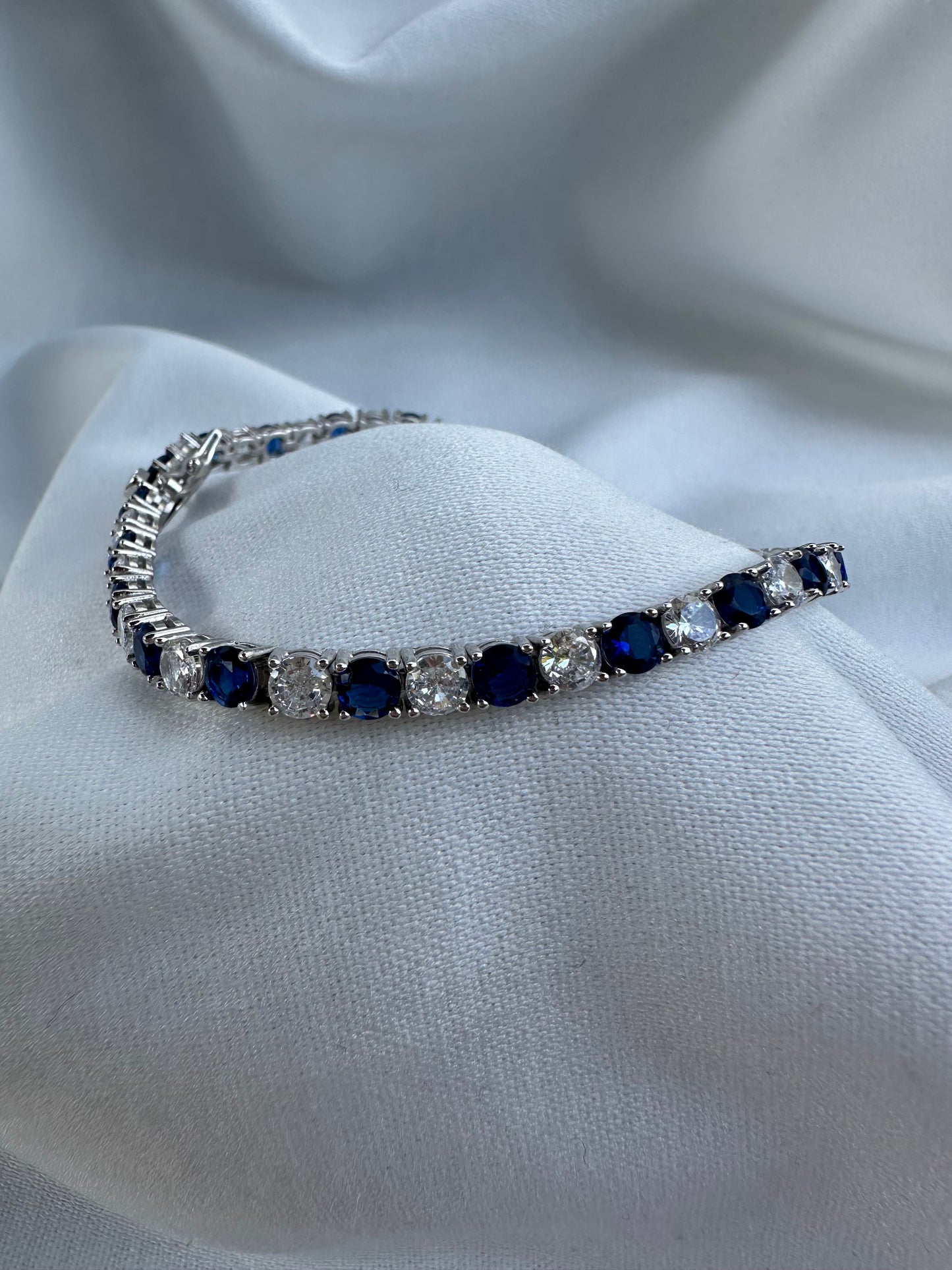 Silver Tennis Bracelet