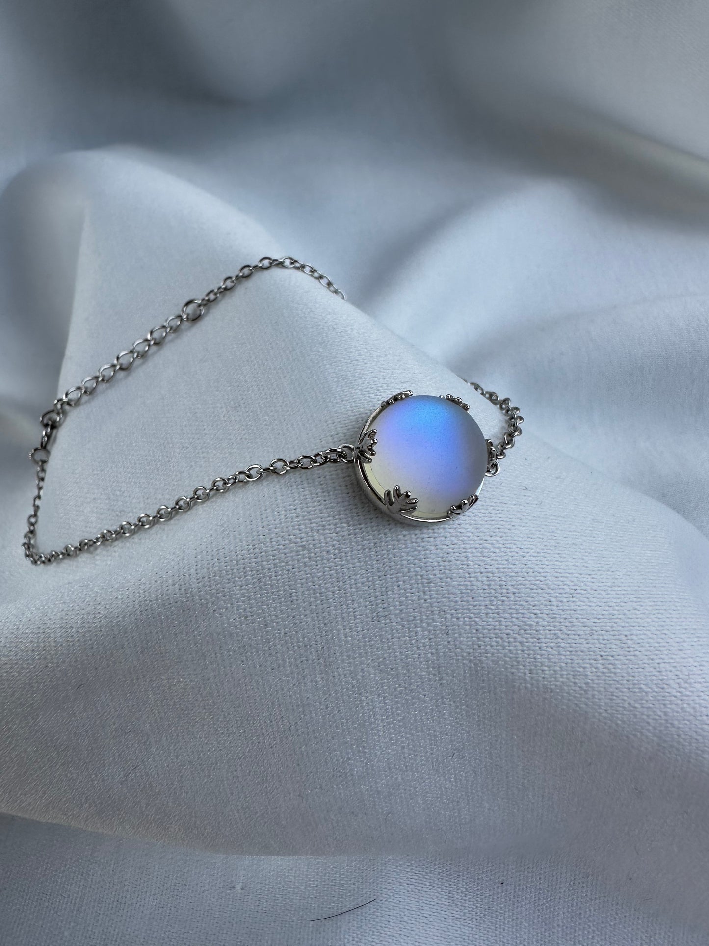 Silver Moonstone Bracelet