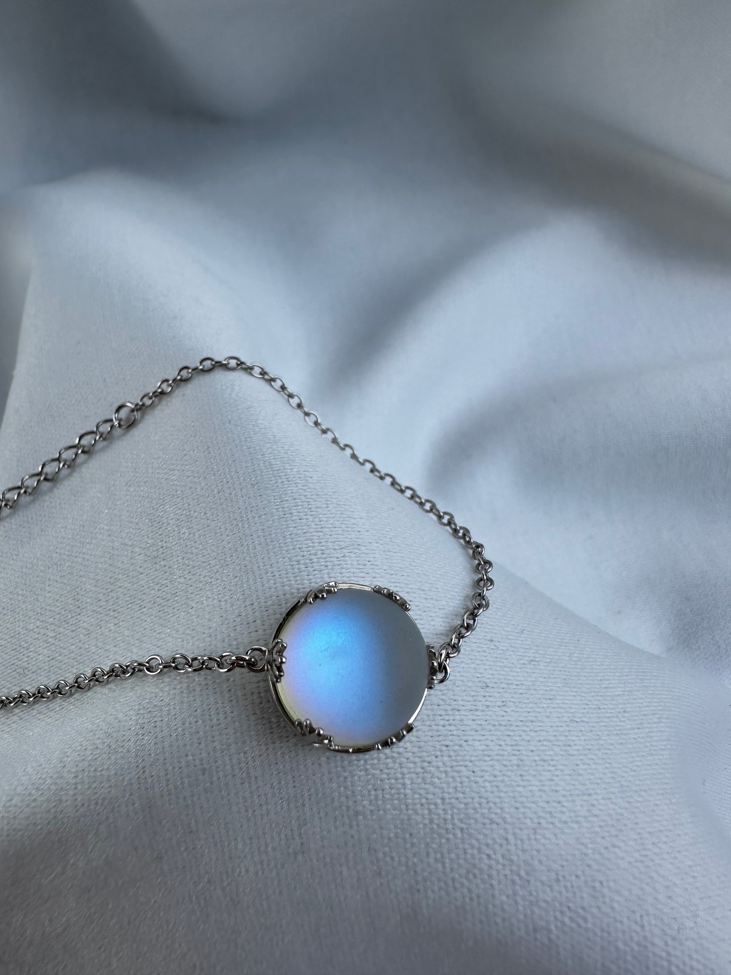 Silver Moonstone Bracelet