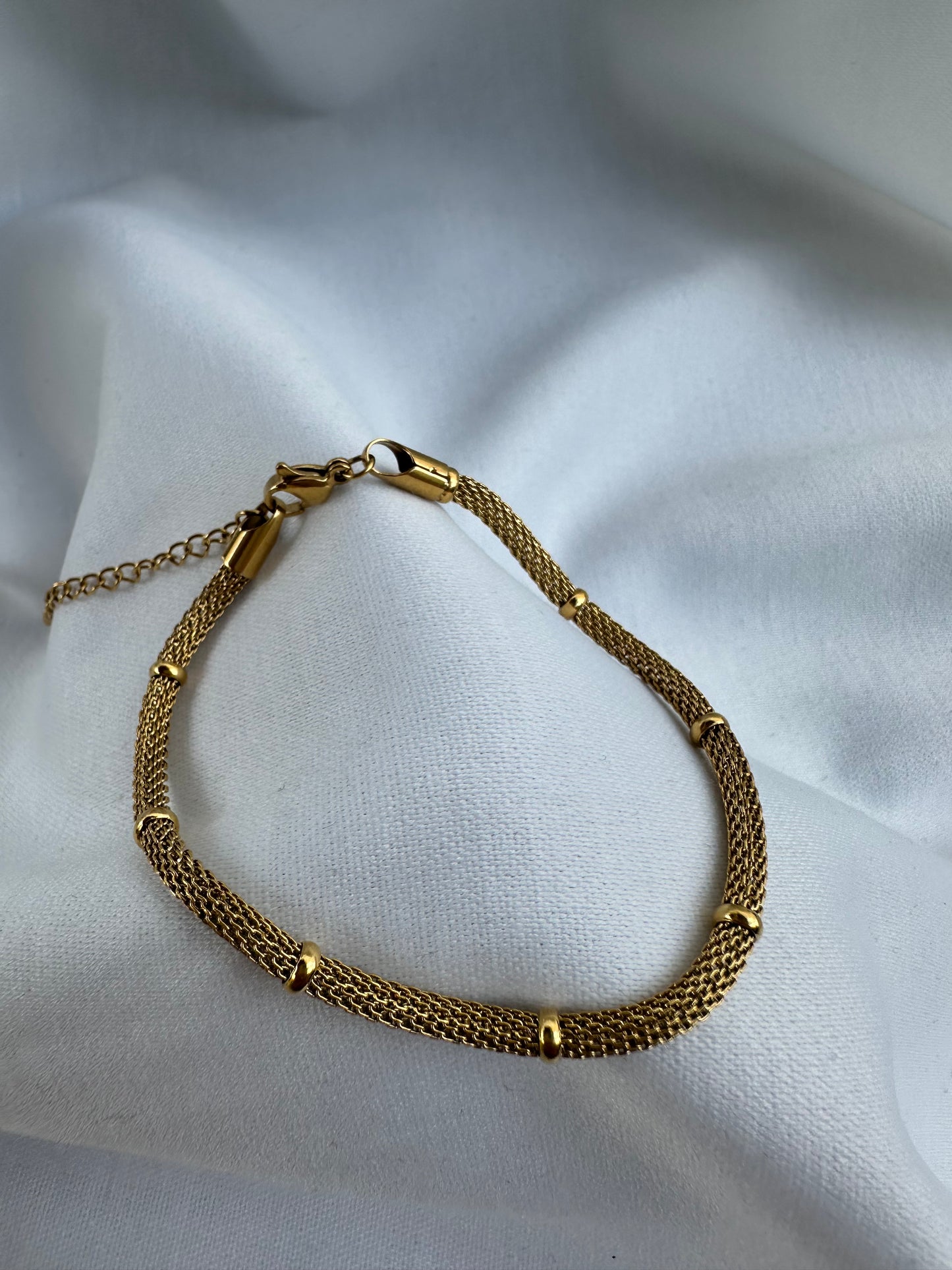 Silver Gold Plated Bracelet