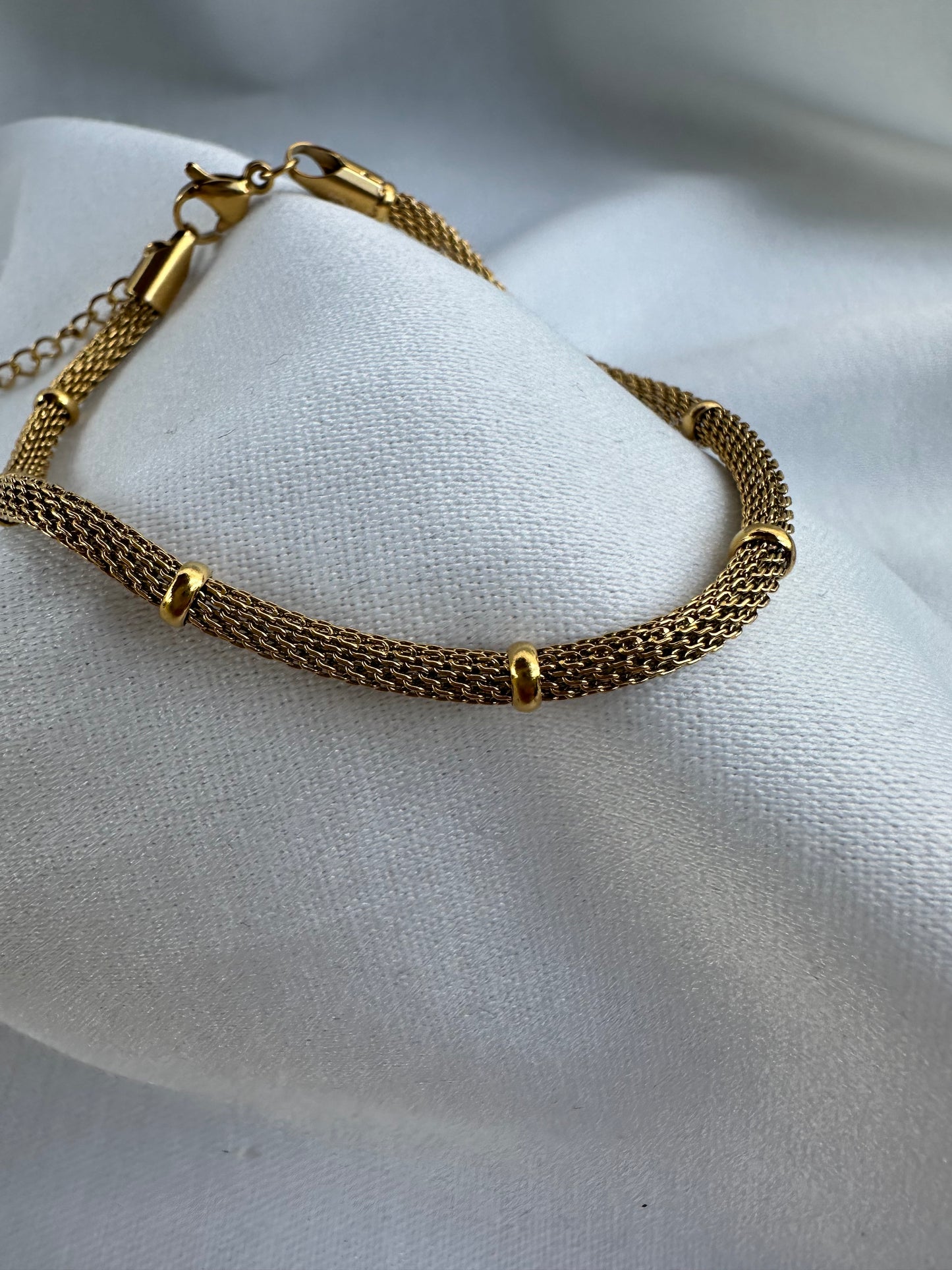 Silver Gold Plated Bracelet