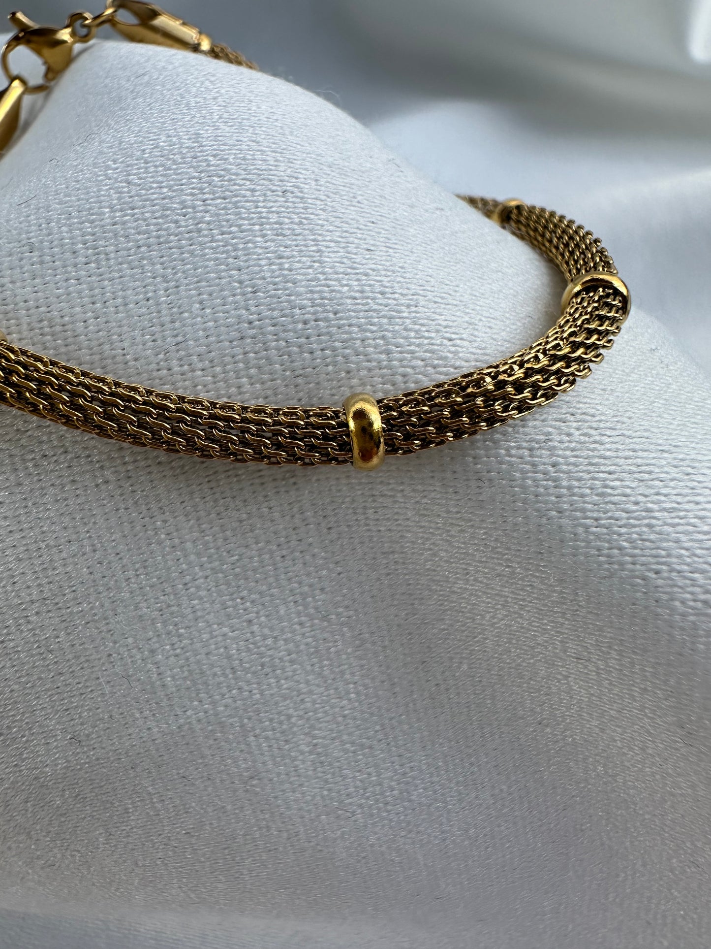 Silver Gold Plated Bracelet