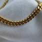 Silver Cuban Link Bracelet Gold Plated 5mm