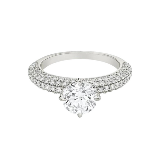 Round Cut Wedding Ring 1.0CT