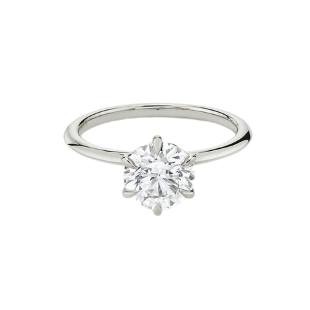 Round Cut Wedding Ring 2.0CT