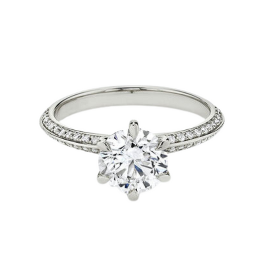 Round Cut Wedding Ring 1.5CT