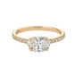 Oval Cut Wedding Ring 1.0CT