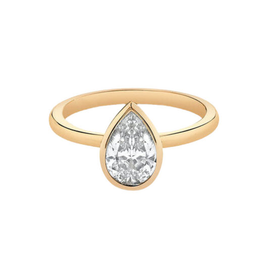 Pear Shape Wedding Ring 2.0CT