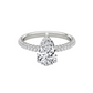 Pear Shape Wedding Ring 1.5CT