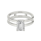 Emerald Cut Wedding Ring 2.0CT