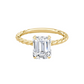 Emerald Cut Wedding Ring 2.0CT