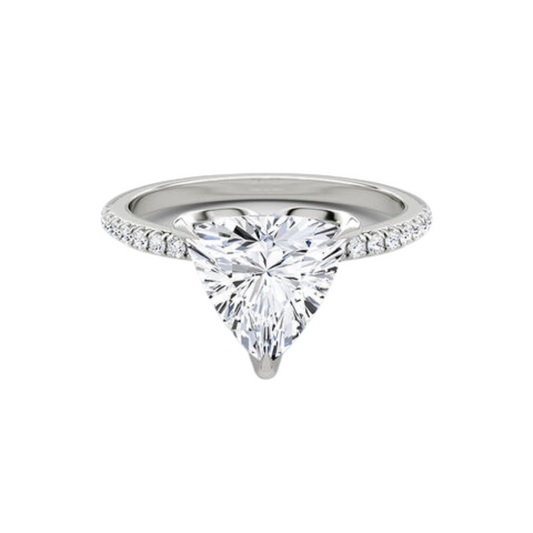 Triangle Cut Wedding Ring 1.5CT