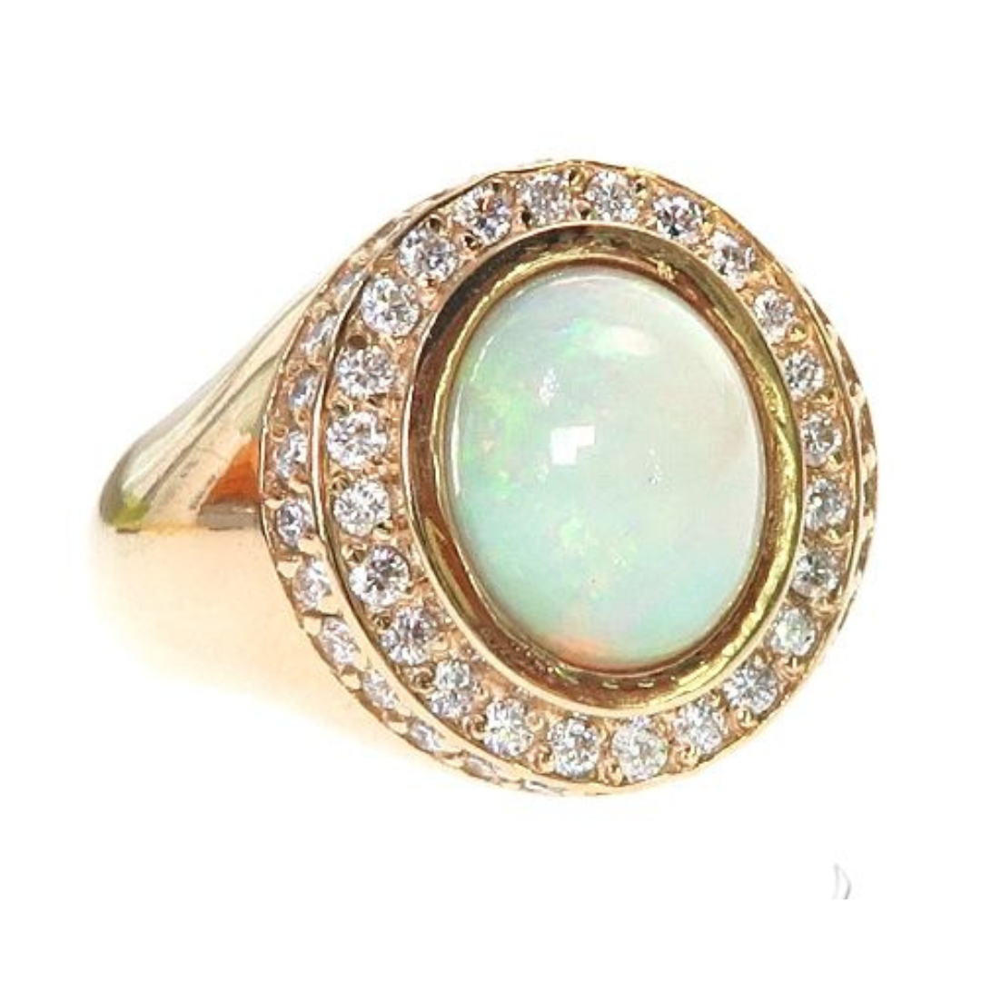 Handmade Opal Ring