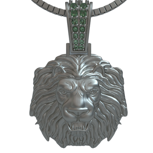 Handmade Lion Pendant