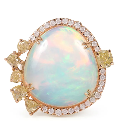 Handmade Opal Ring