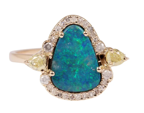 Handmade Opal Ring