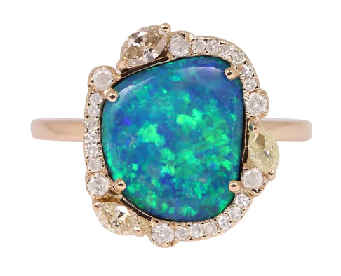 Handmade Opal Ring