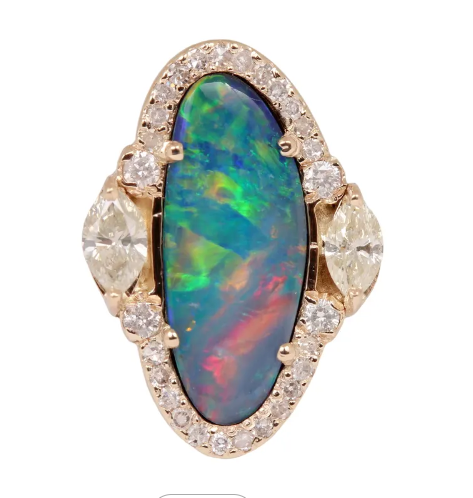 Handmade Opal Ring