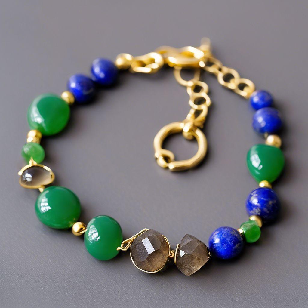 Jade, Lapis Lazuli & Smokey Quartz Collection