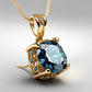 Special KVJ Design Gold Diamond Necklace