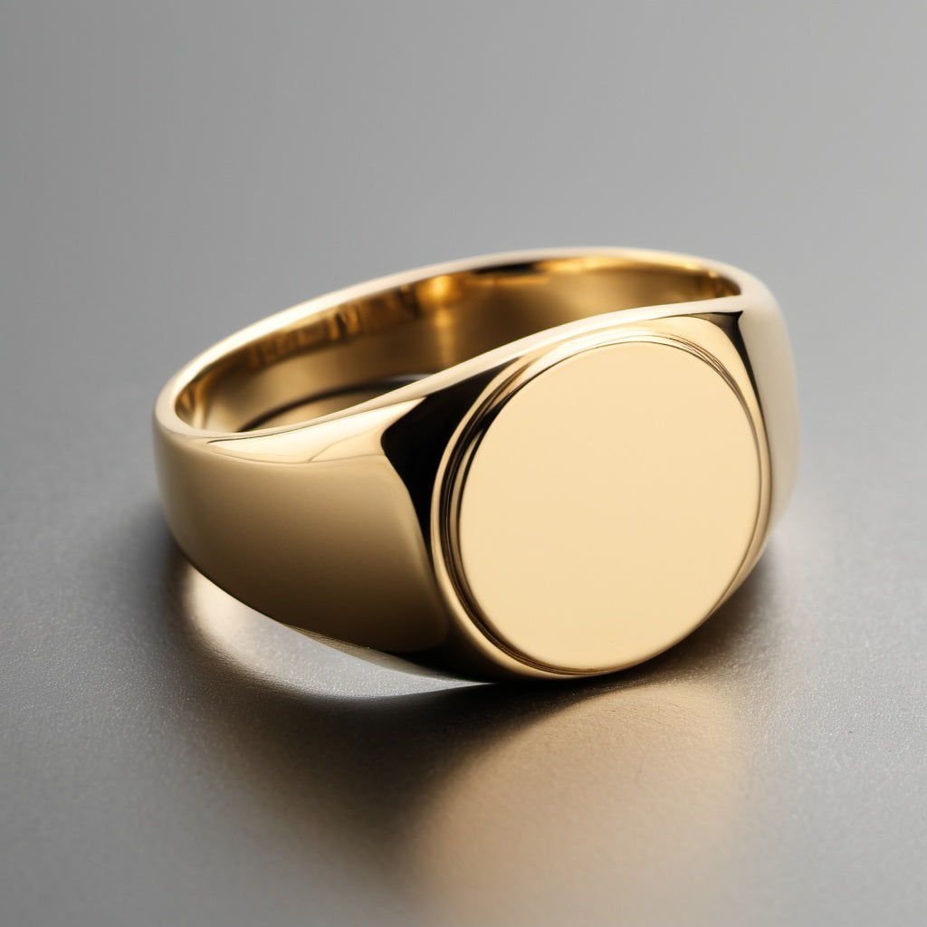 Gold Signet Ring