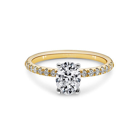 Oval Cut Wedding Ring 2CT