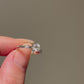 Elegant 14K White Gold Solitaire Ring – 0.50 ct Lab-Grown Diamond